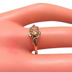 10k Yellow Gold Citrine 0.55 Cts Natural Ring